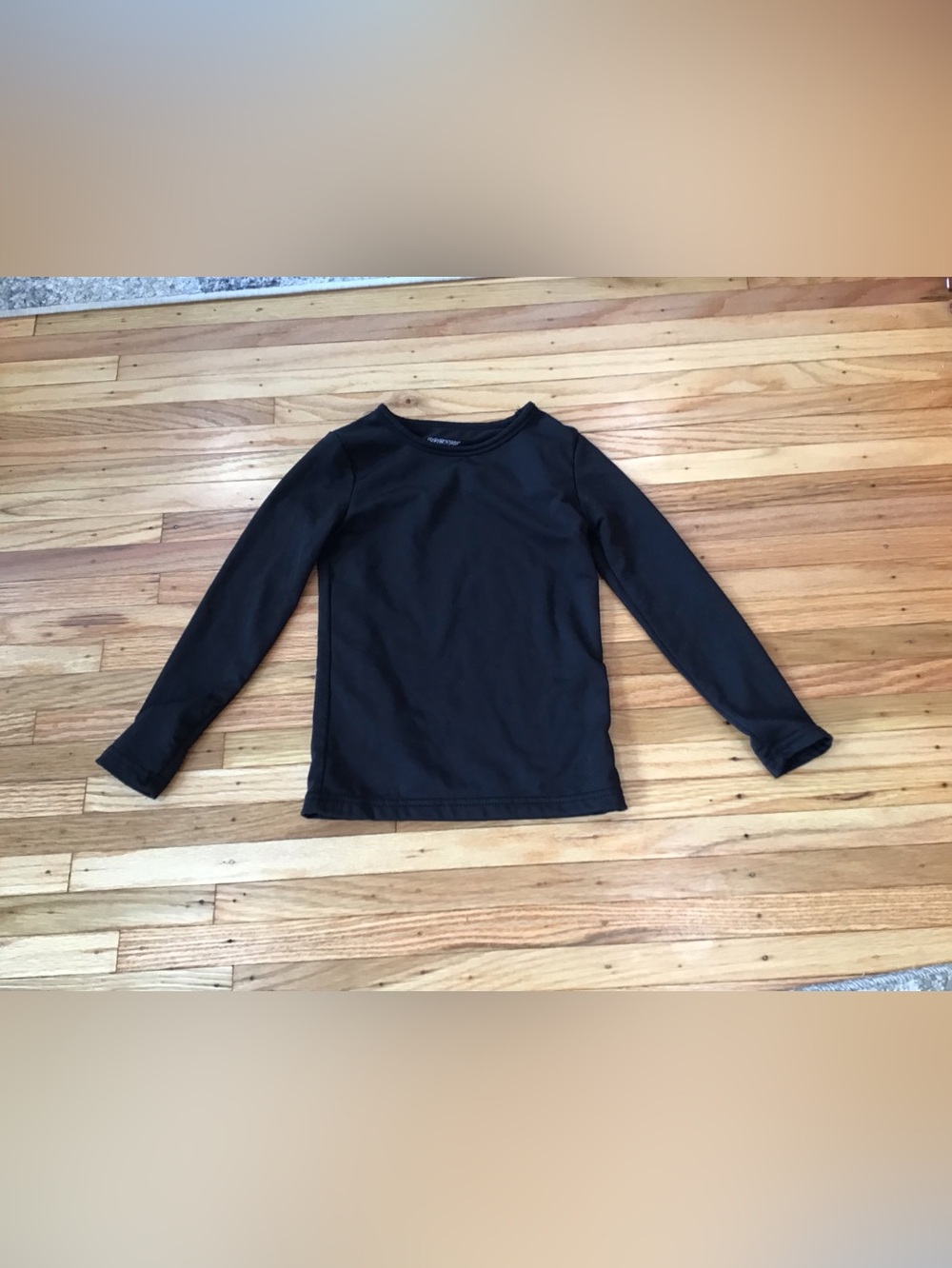 Rocky Unisex Kids Black Long Sleeve T-Shirt Size S
